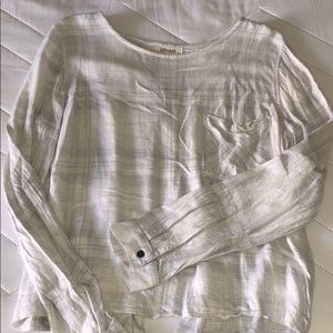 Bella Dahl flannel shirt